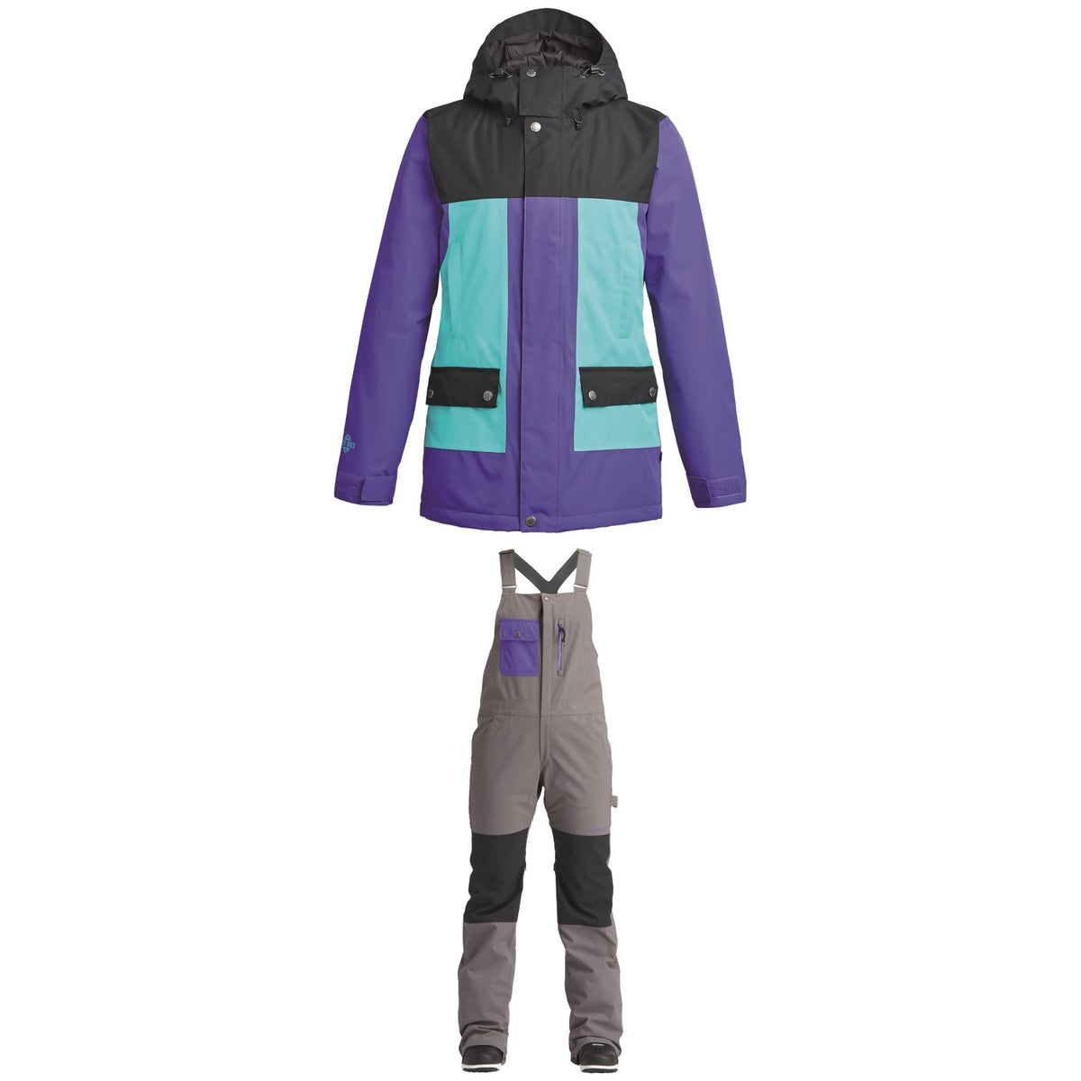 Airblaster Sassy Beast Jacket + Airblaster Sassy Hot Bibs - Women's