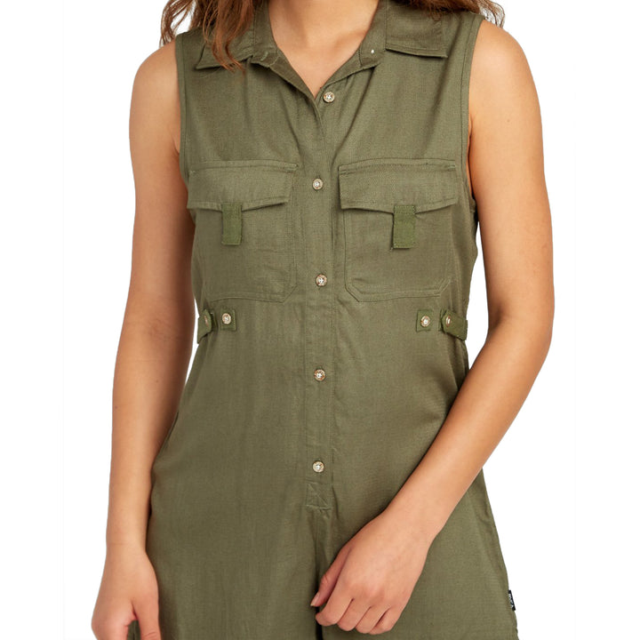 RVCA Watson Romper - Women's Army Fade