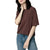 Richer Poorer Grown Up Crop T-Shirt - Women's Java