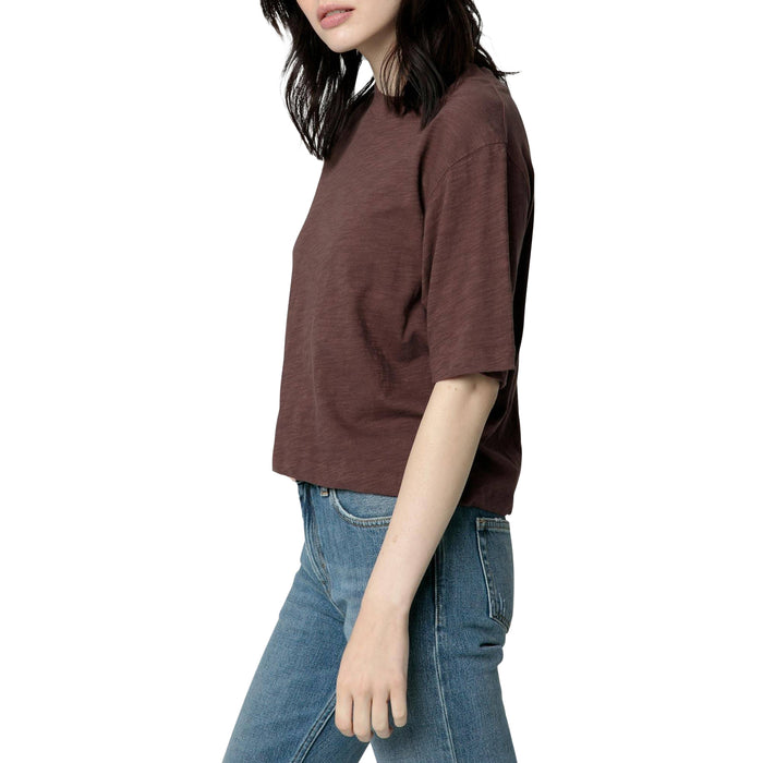 Richer Poorer Grown Up Crop T-Shirt - Women's Java