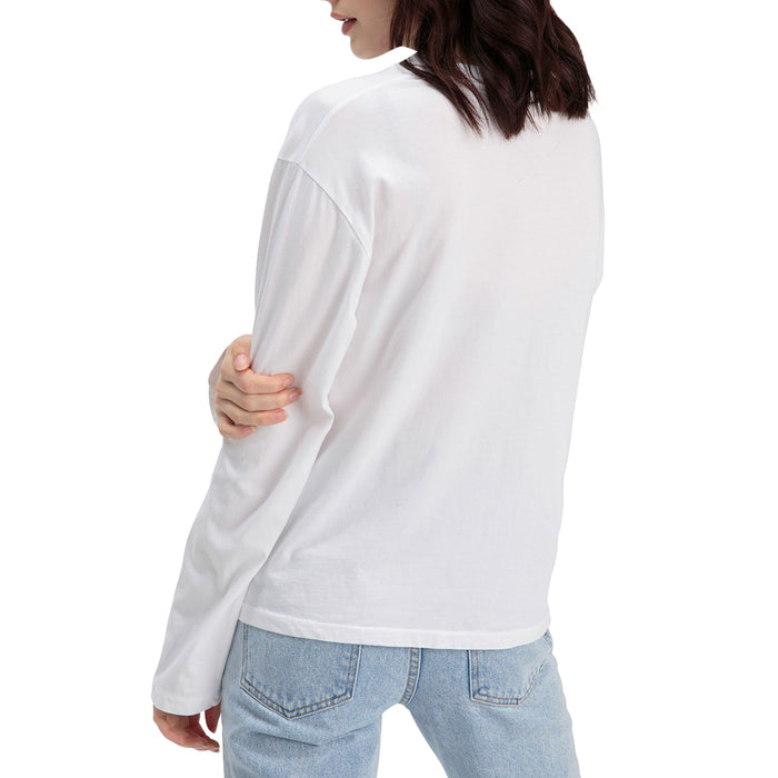 Richer Poorer Long-Sleeve Standard T-Shirt - Women's White