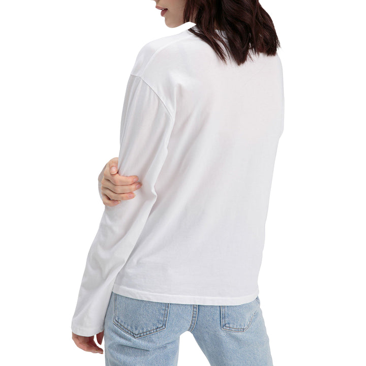 Richer Poorer Long-Sleeve Standard T-Shirt - Women's White