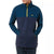Vans Retro Active QZP Sweatshirt Gibraltar Sea/Dress Blues Front View