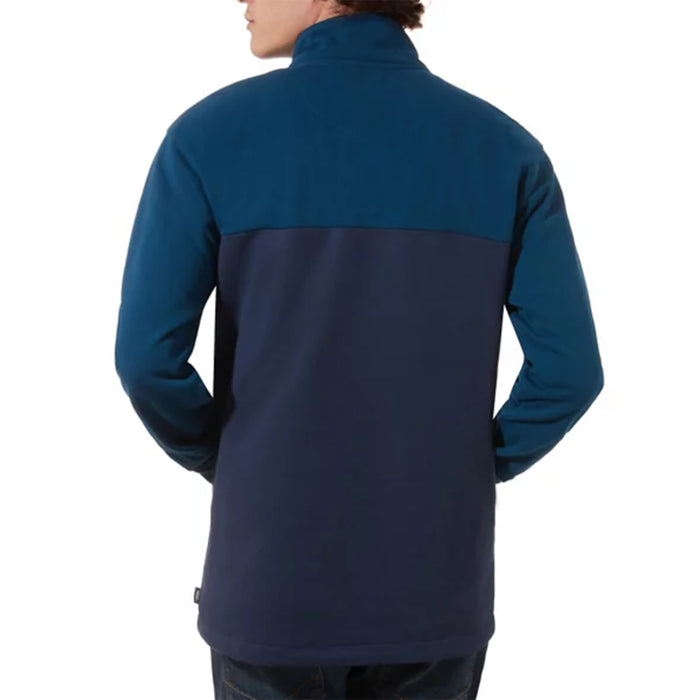 Vans Retro Active QZP Sweatshirt Gibraltar Sea/Dress Blues Back View