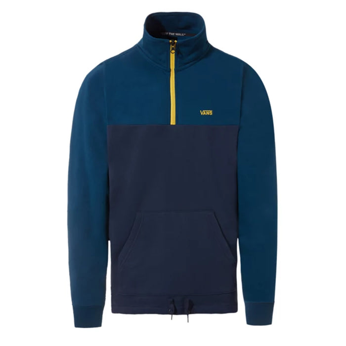 Vans Retro Active QZP Sweatshirt Gibraltar Sea/Dress Blues Front View
