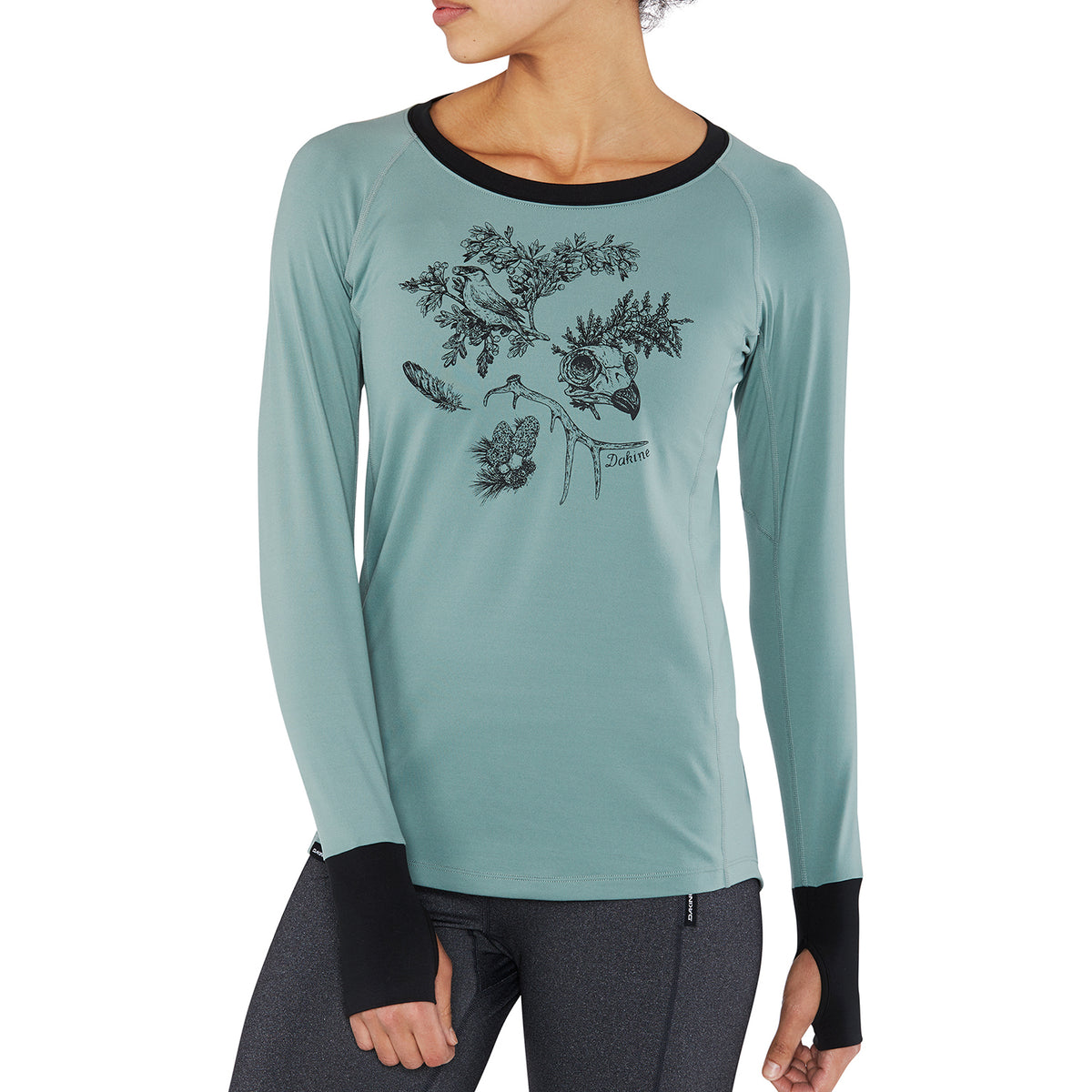 Dakine Lupine Lightweight Top - Women's Coastal/Black