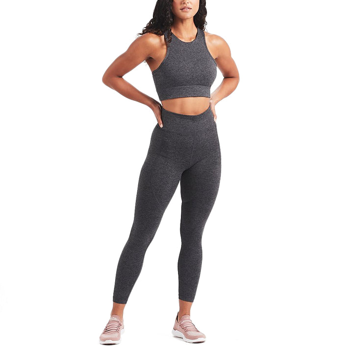 Vuori Juno Bra - Women's Charcoal Heather