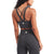 Vuori Juno Bra - Women's Charcoal Heather