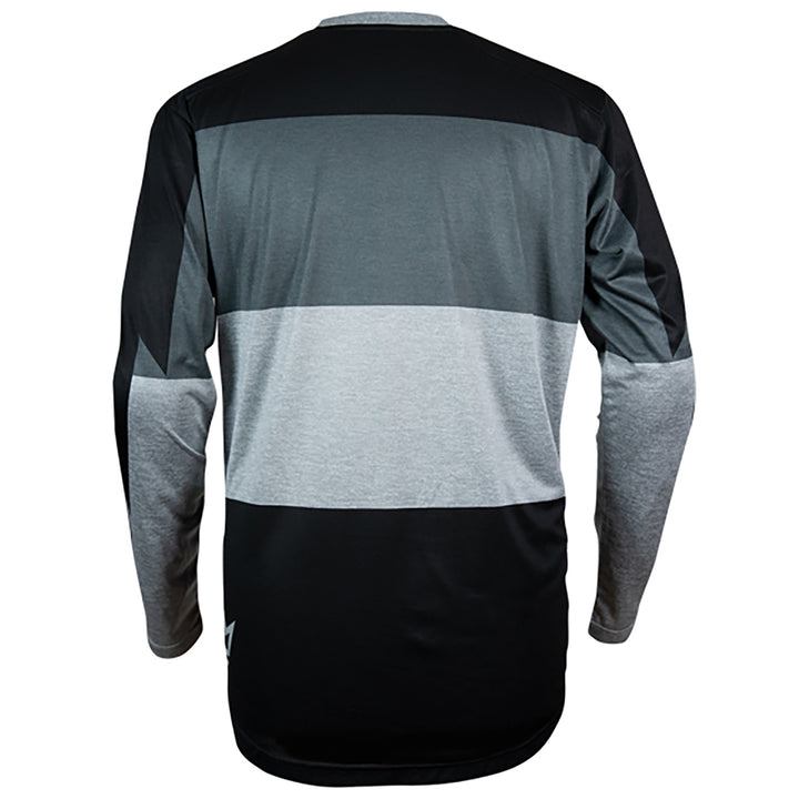 Royal Racing Long Sleeve Race Jersey Black/Grey Heather