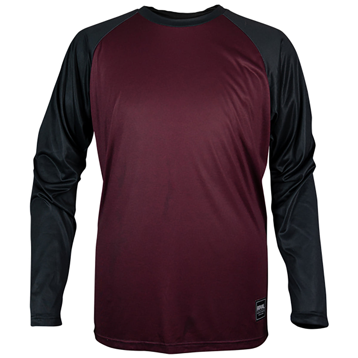 Royal Racing Heritage Long Sleeve Jersey Plum Red/Black Heather