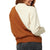 Knot Sisters Image Sweater - Women's Camel/Off-White