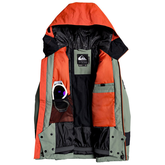 Quiksilver Sycamore Jacket - Boys' Agave Green
