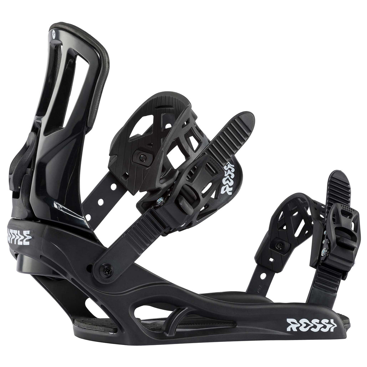 Rossignol Battle Snowboard Bindings 2025 Black/White