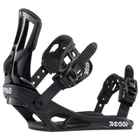 Rossignol Battle Snowboard Bindings 2025 Black/White::Black/White