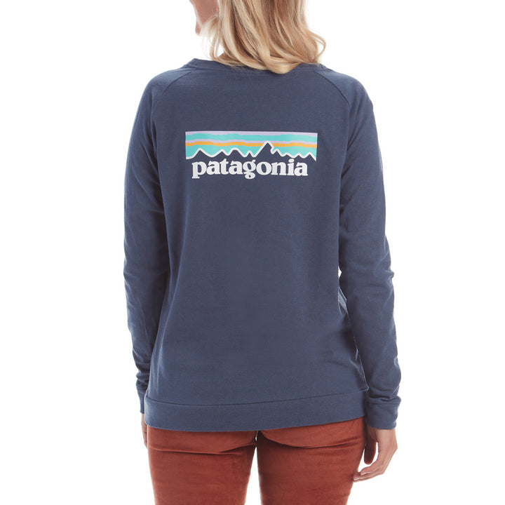 Patagonia Pastel P-6 Logo Responsibilitee Long-Sleeve T-Shirt - Women's Dolomite Blue