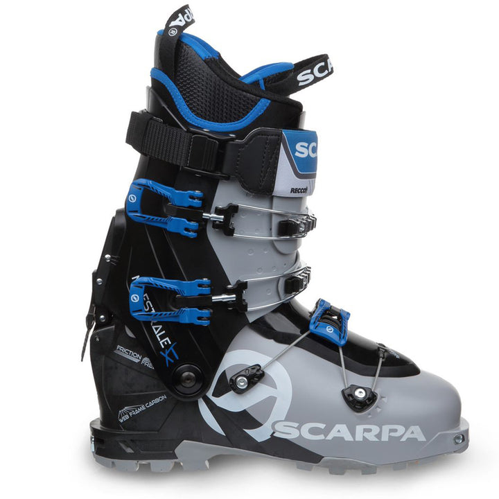 Scarpa Maestrale XT Alpine Touring Ski Boots 2022 Grey/Black/Blue