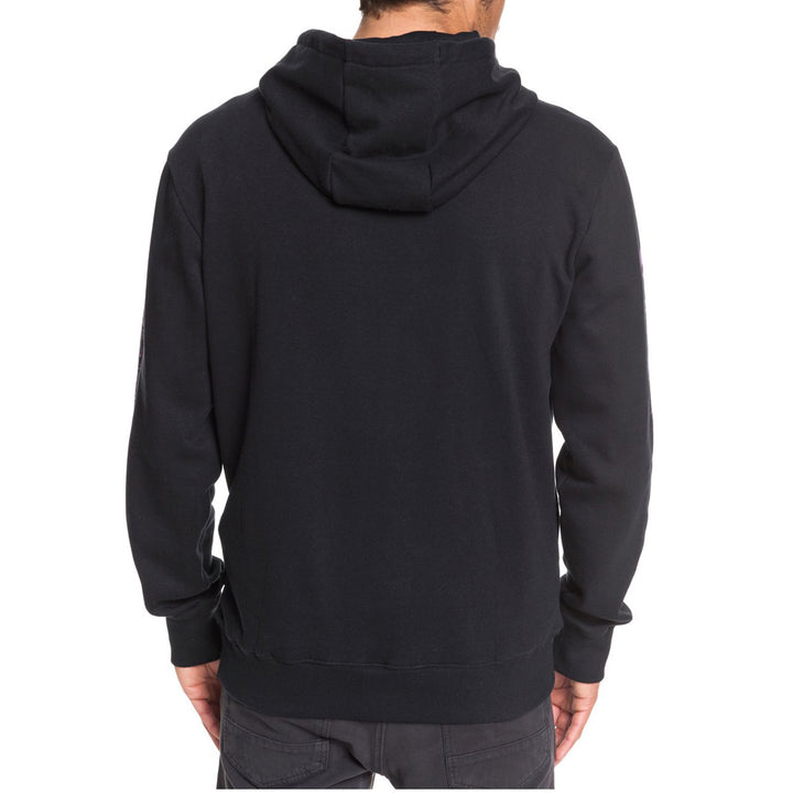 Quiksilver Strange Times Screen Fleece Hoodie Black