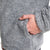 Quiksilver Bogong Gum Half-Zip Popcorn Sherpa Fleece Tarmac