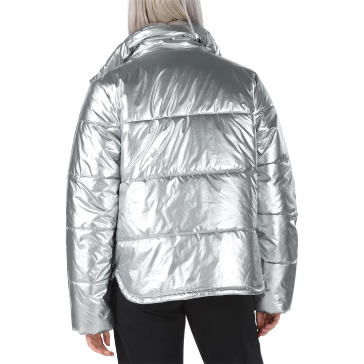 Vans Galatic Spiral Metallic Jacket - Women's Metallic Silver