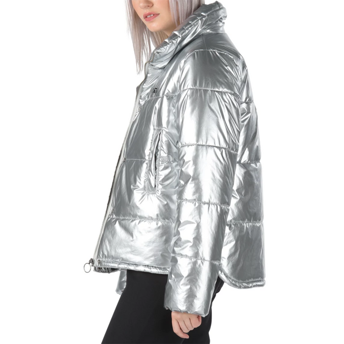 Vans Galatic Spiral Metallic Jacket - Women's Metallic Silver