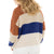 Woven Heart Quinn Sweater - Women's Rust Stripe
