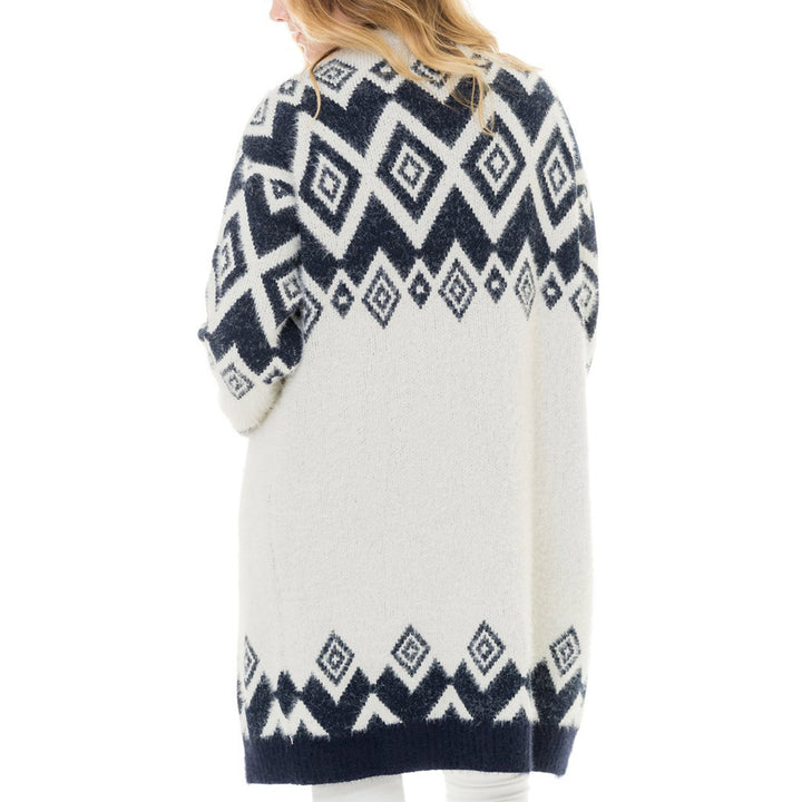 Woven Heart Flint Sweater - Women's Navy