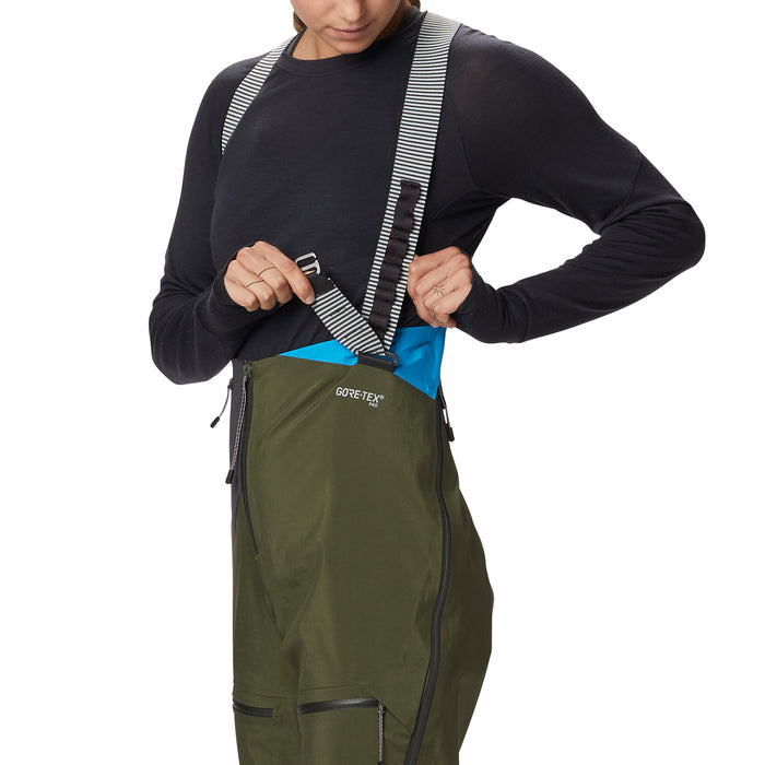 Mountain Hardwear Exposure/2™ GORE-TEX Pro Short Bibs - Women's Dark Army