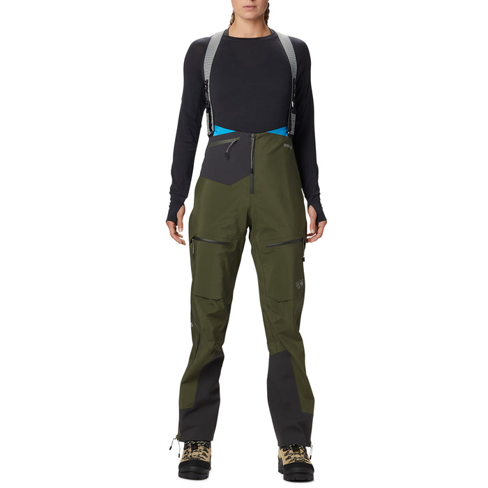 Mountain Hardwear Exposure/2™ GORE-TEX Pro Short Bibs - Women's Dark Army