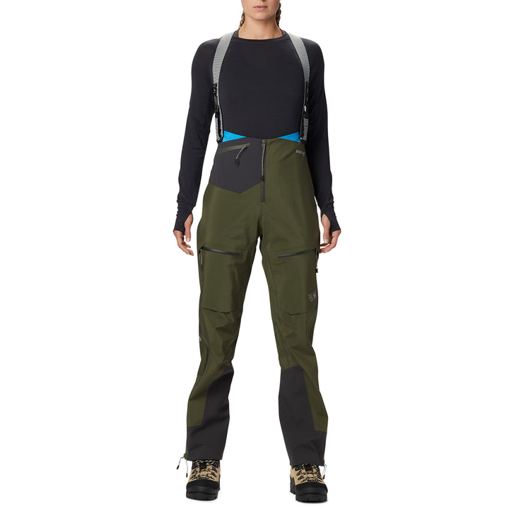Mountain Hardwear Exposure/2™ GORE-TEX Pro Short Bibs - Women's Dark Army