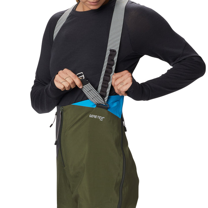Mountain Hardwear Exposure/2™ GORE-TEX Pro Bibs - Women's Dark Army