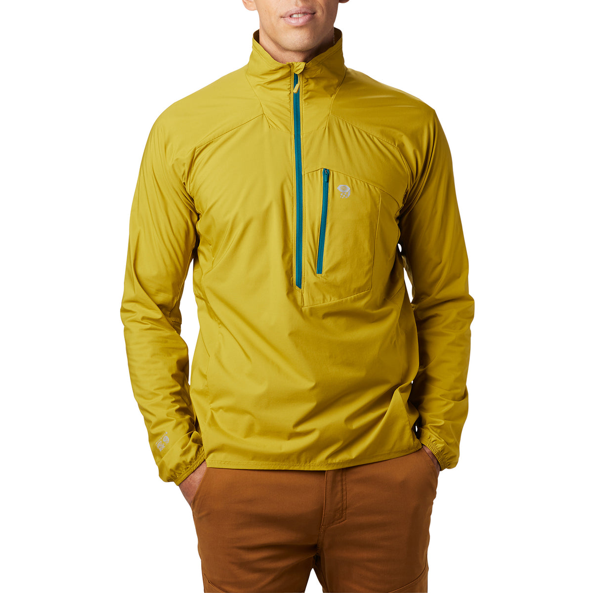 Mountain Hardwear Kor Preshell™ Pullover Dark Citron
