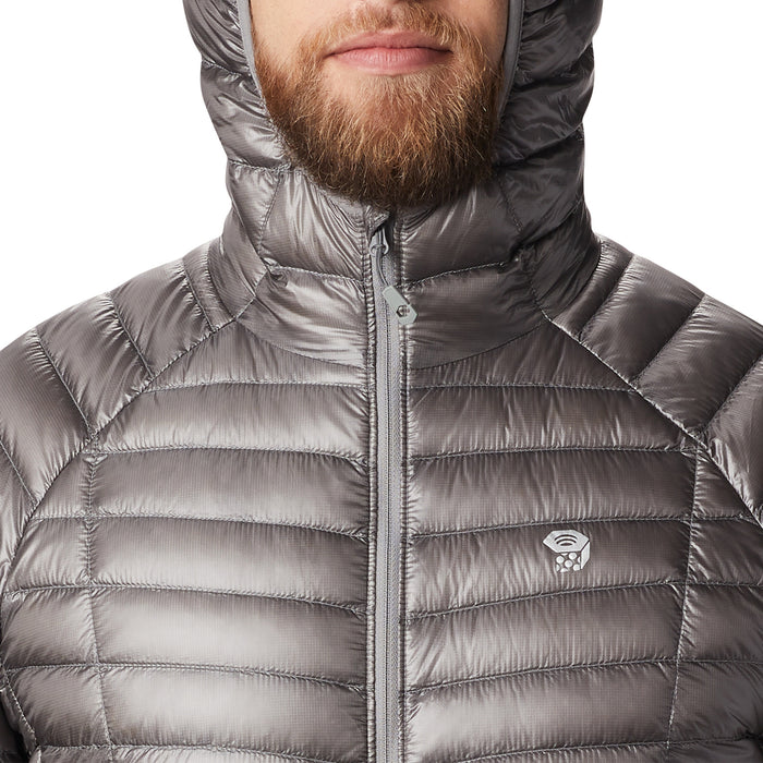 Mountain Hardwear Ghost Whisperer™ Hooded Down Jacket Manta Grey