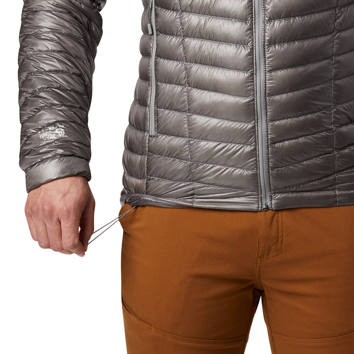 Mountain Hardwear Ghost Whisperer™ Hooded Down Jacket Manta Grey