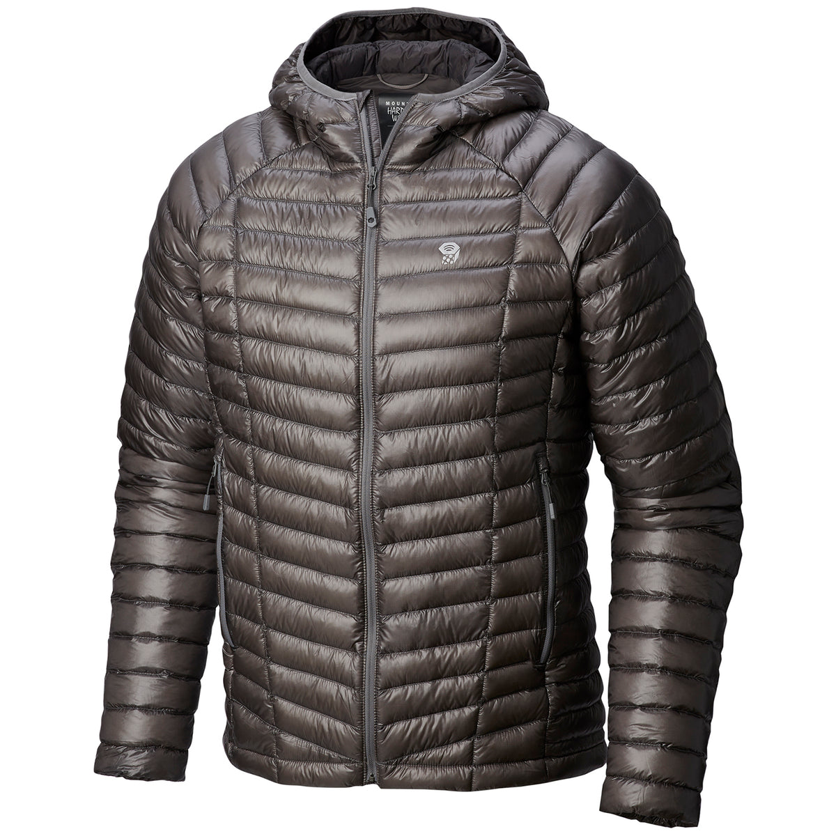 Mountain Hardwear Ghost Whisperer™ Hooded Down Jacket Manta Grey