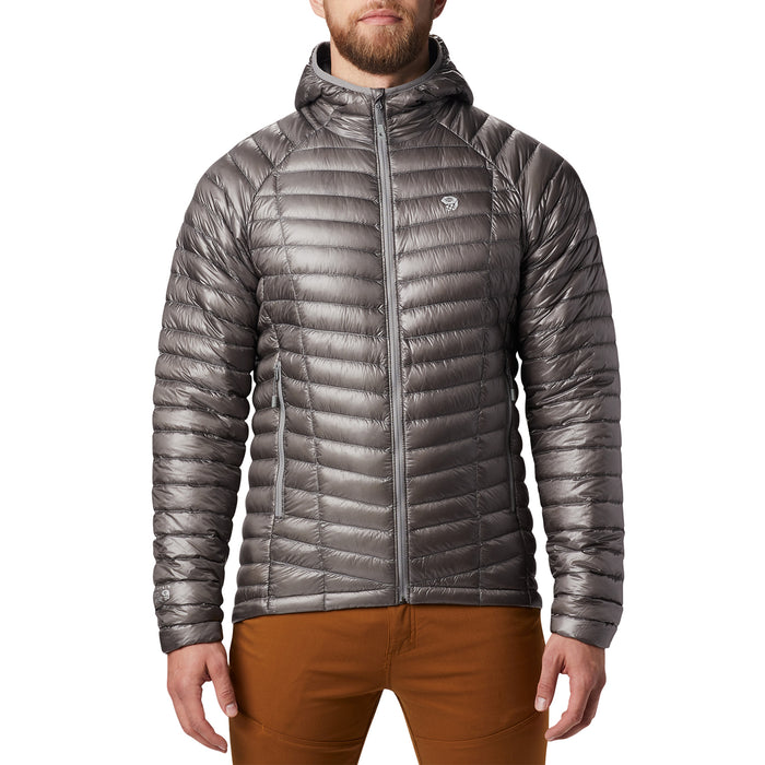 Mountain Hardwear Ghost Whisperer™ Hooded Down Jacket Manta Grey
