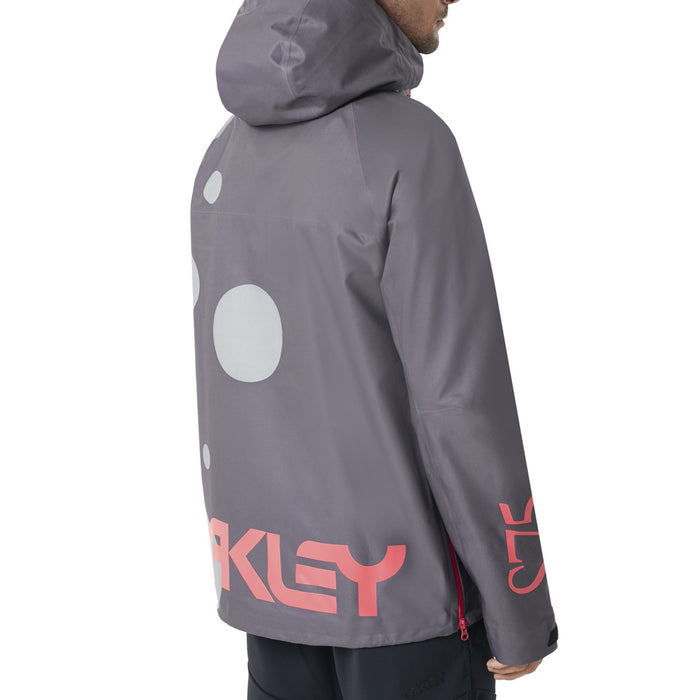 Oakley 10K 3L Shell Pullover Jacket Staple Bubble