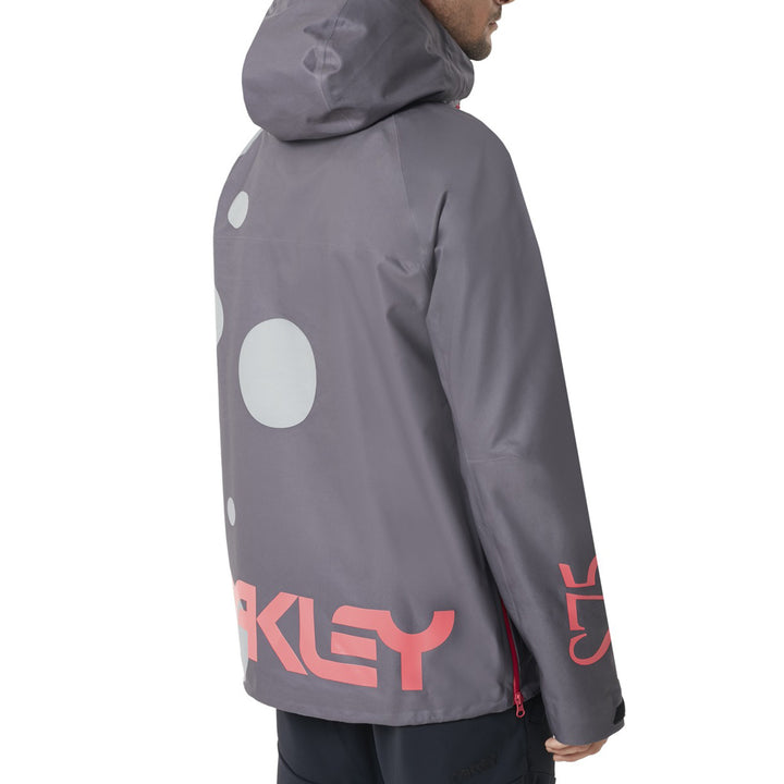 Oakley 10K 3L Shell Pullover Jacket Staple Bubble