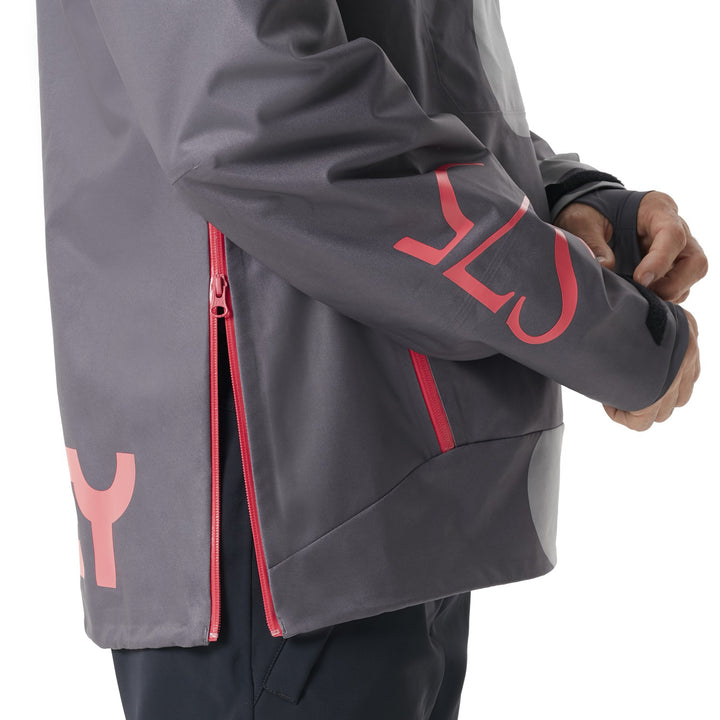 Oakley 10K 3L Shell Pullover Jacket Staple Bubble