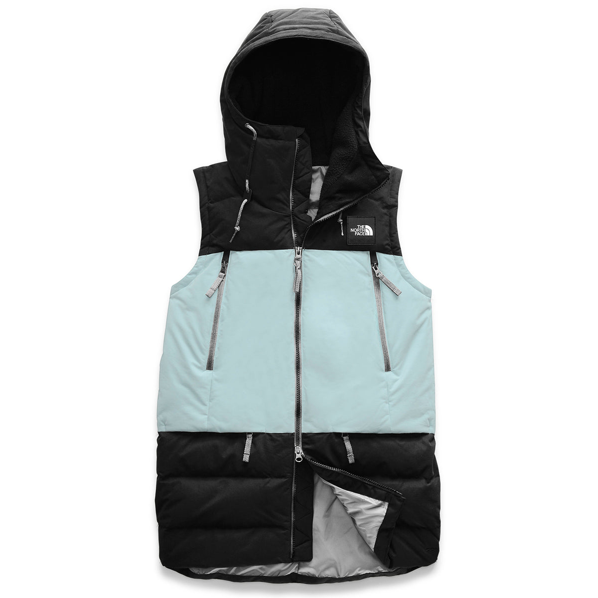 The North Face Pallie Down Vest - Women's TNF Black/Cloud Blue