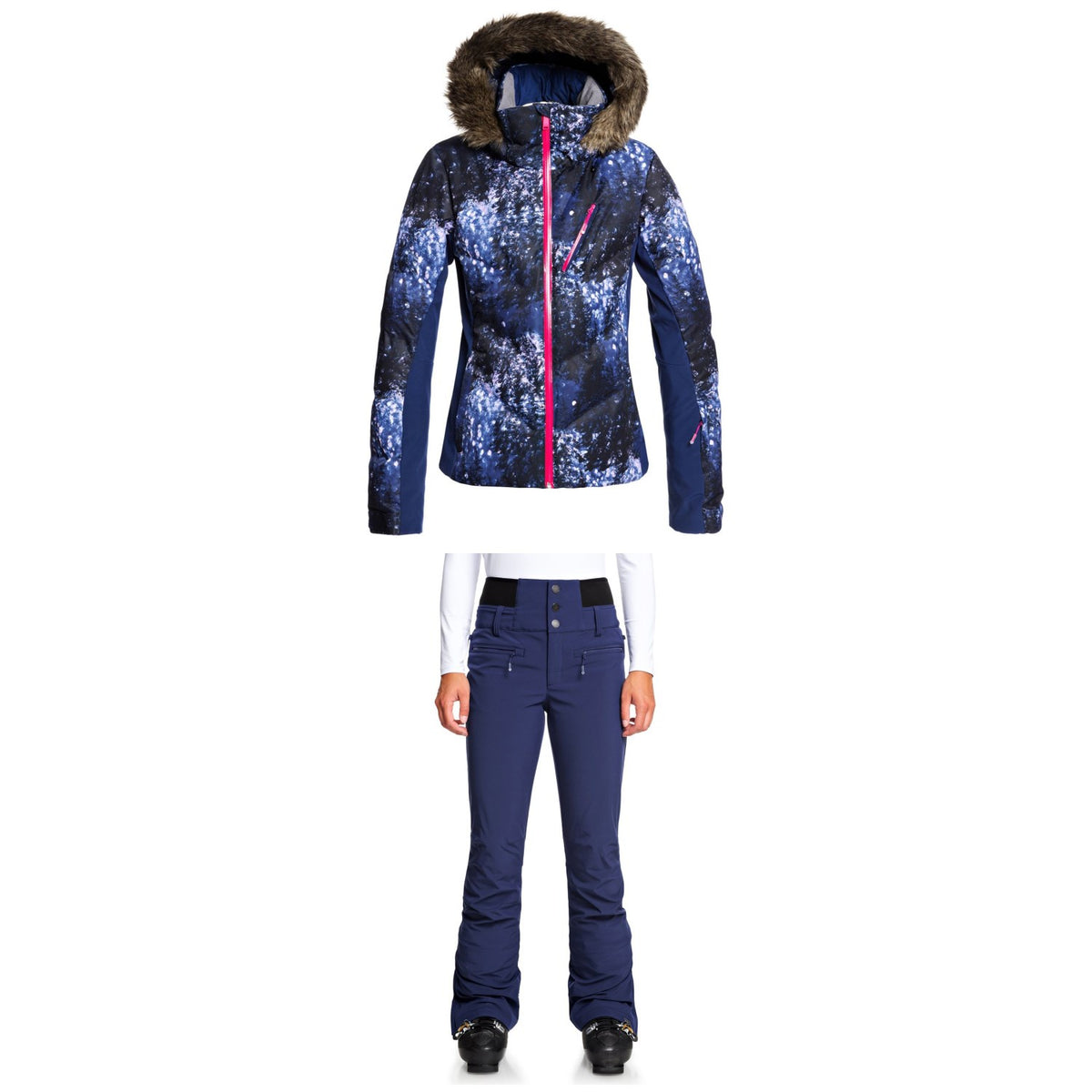 Roxy Snowstorm Plus Jacket + Rising High Pants - Women's 2019