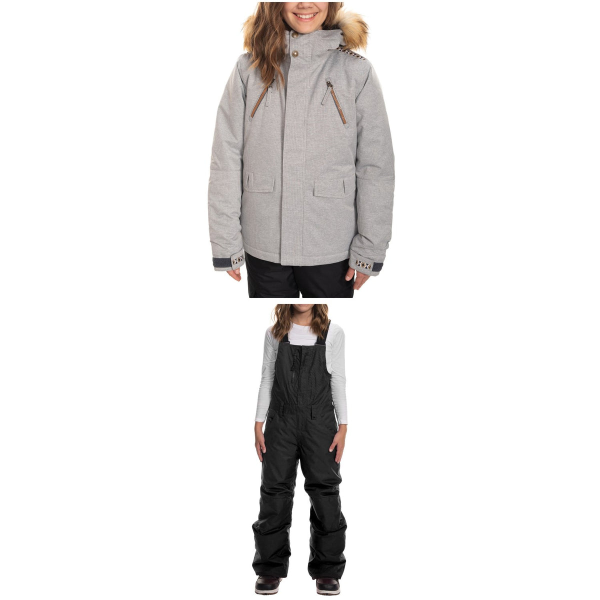 686 Ceremony Insulated Jacket + Sierra Insulated Bibs - Big Kids'