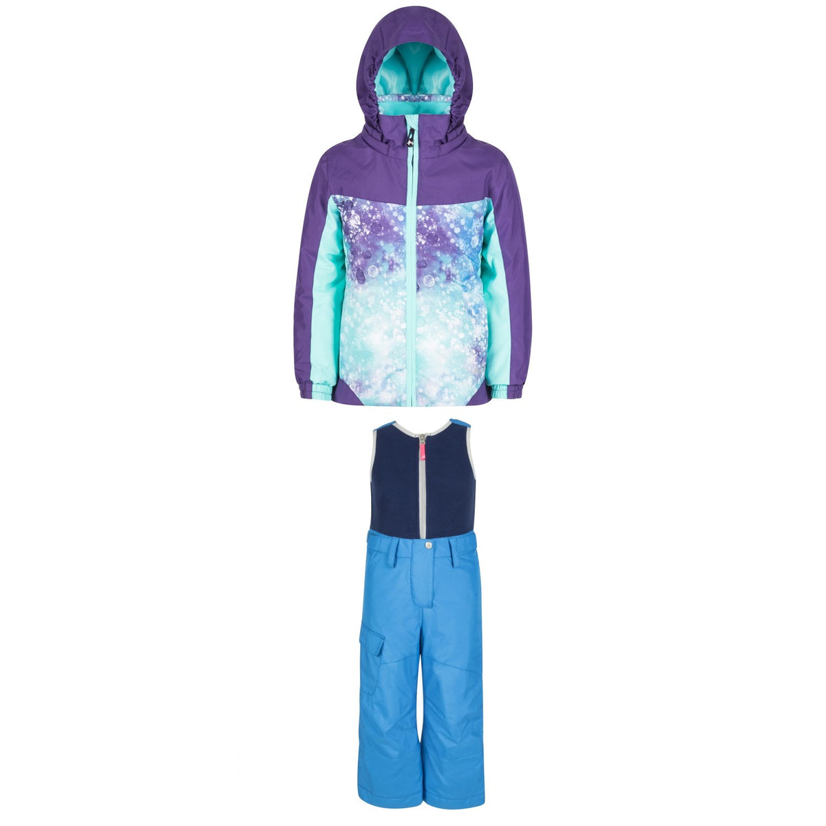 Jupa Emily Jacket + Beatrice Polar Fleece Top Pants - Little Girls'