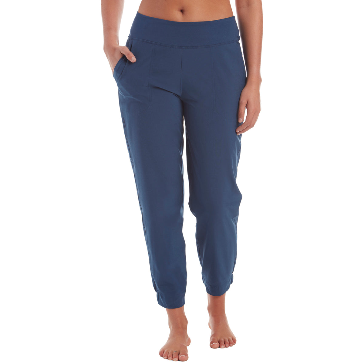 Patagonia Lined Happy Hike Studio Pants - Women's Smolder Blue