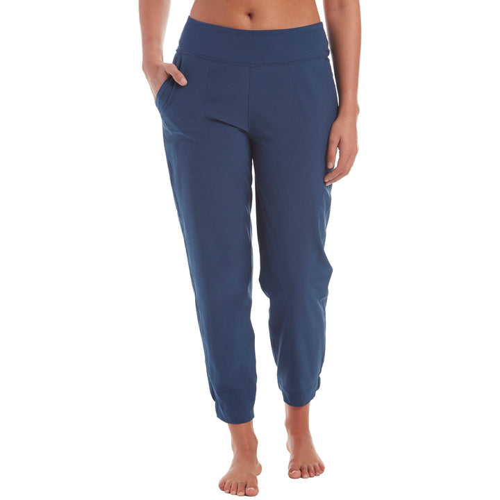 Patagonia Lined Happy Hike Studio Pants - Women's Smolder Blue
