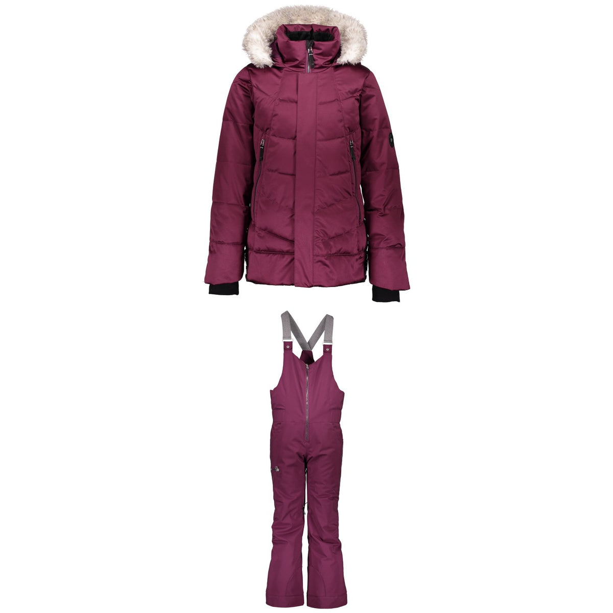 Obermeyer Meghan Jacket + Anya Bib Pants - Big Girls'