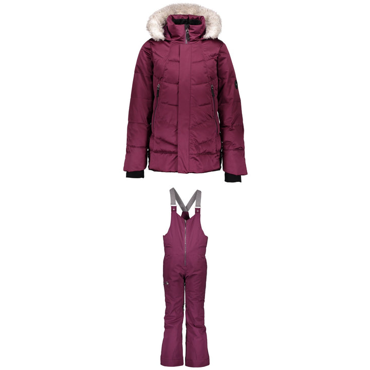 Obermeyer Meghan Jacket + Anya Bib Pants - Big Girls'