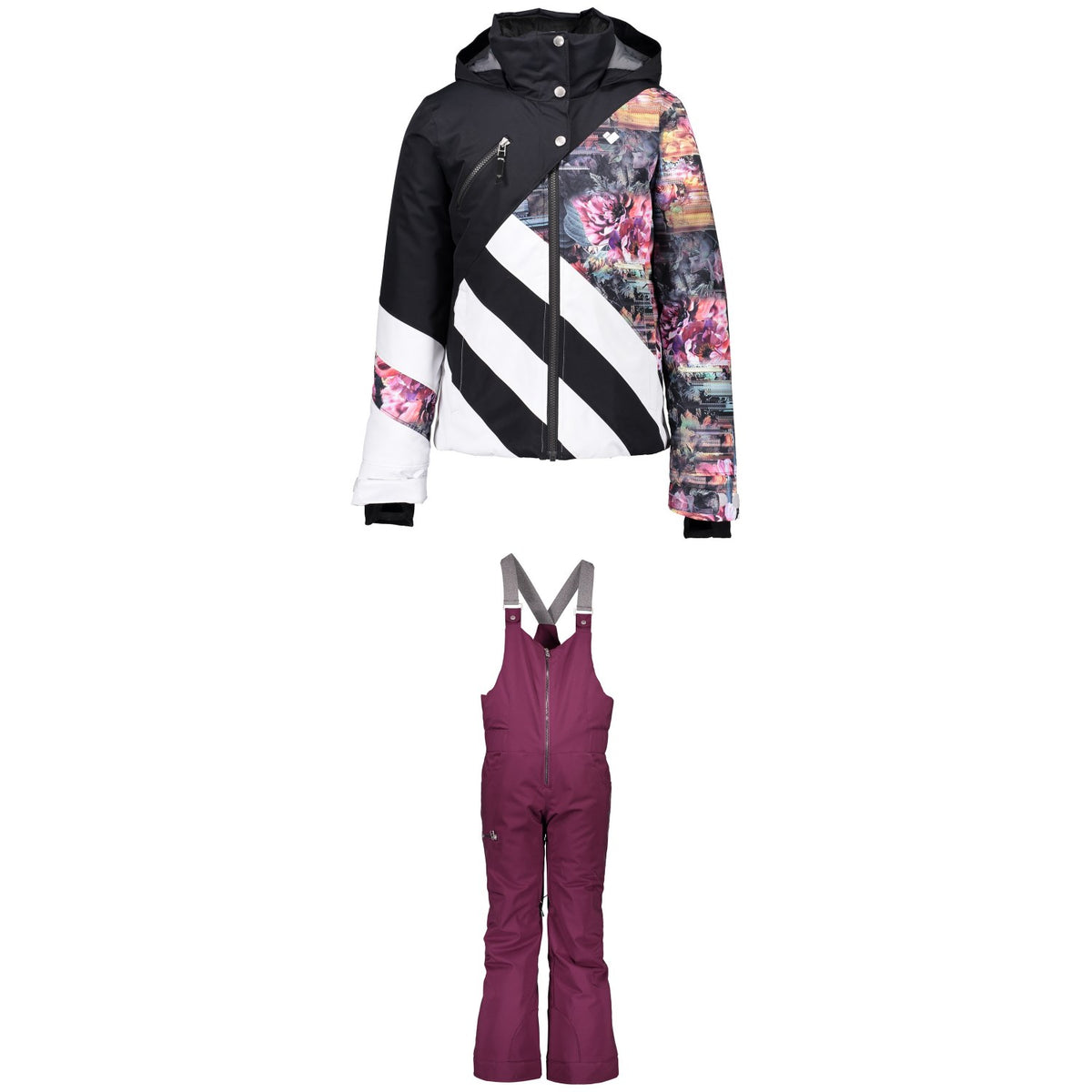 Obermeyer Tabor Jacket + Anya Bib Pants - Big Girls'