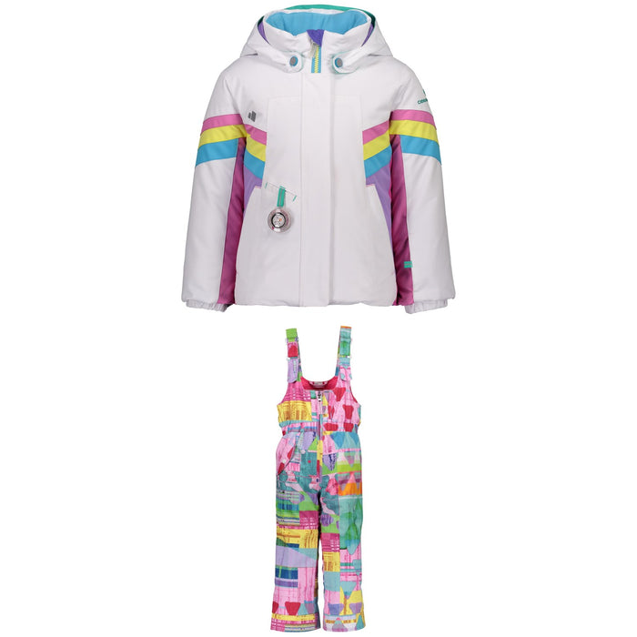Obermeyer Neato Jacket + Snoverall Printed Pants - Little Girls'