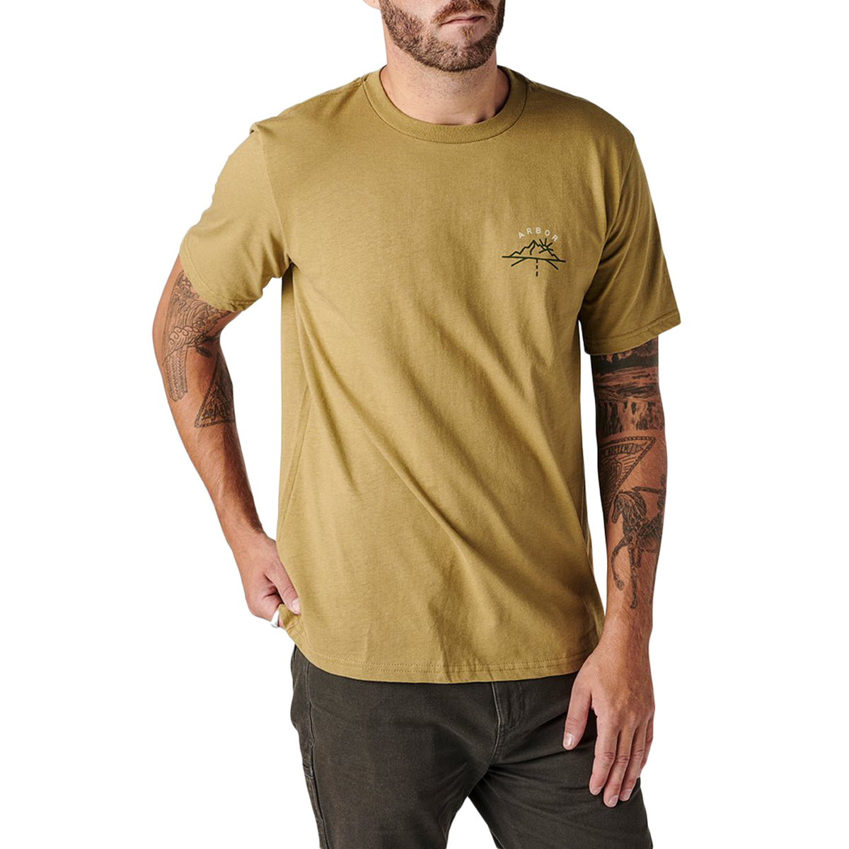 Arbor Getting There T-Shirt Leaf