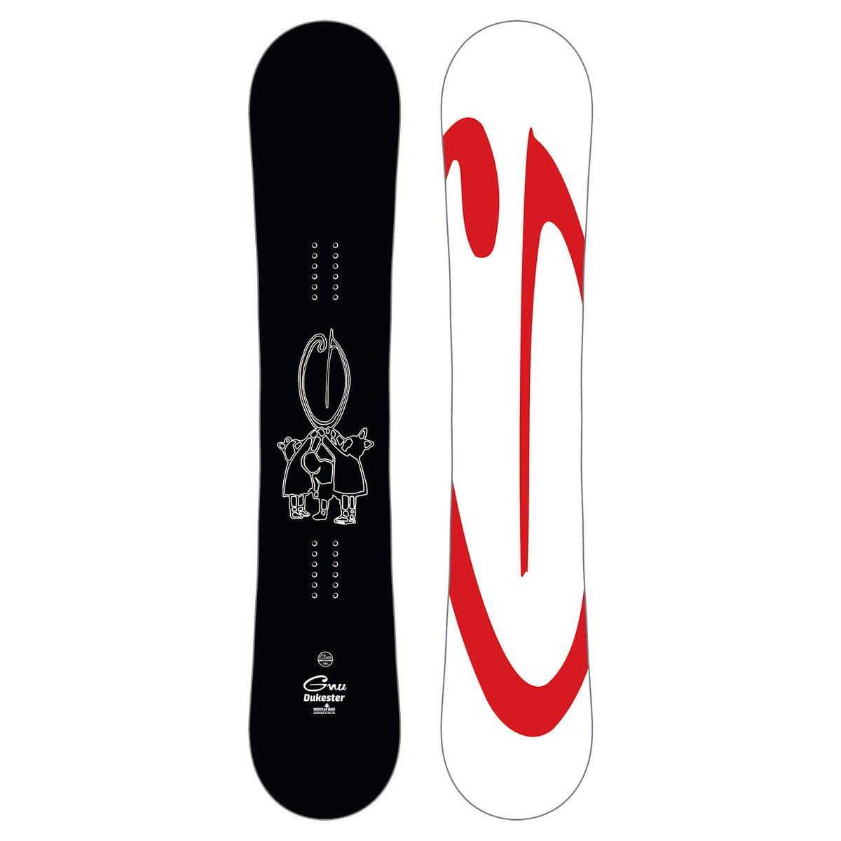 GNU Unreal Series Dukester Snowboard 2018